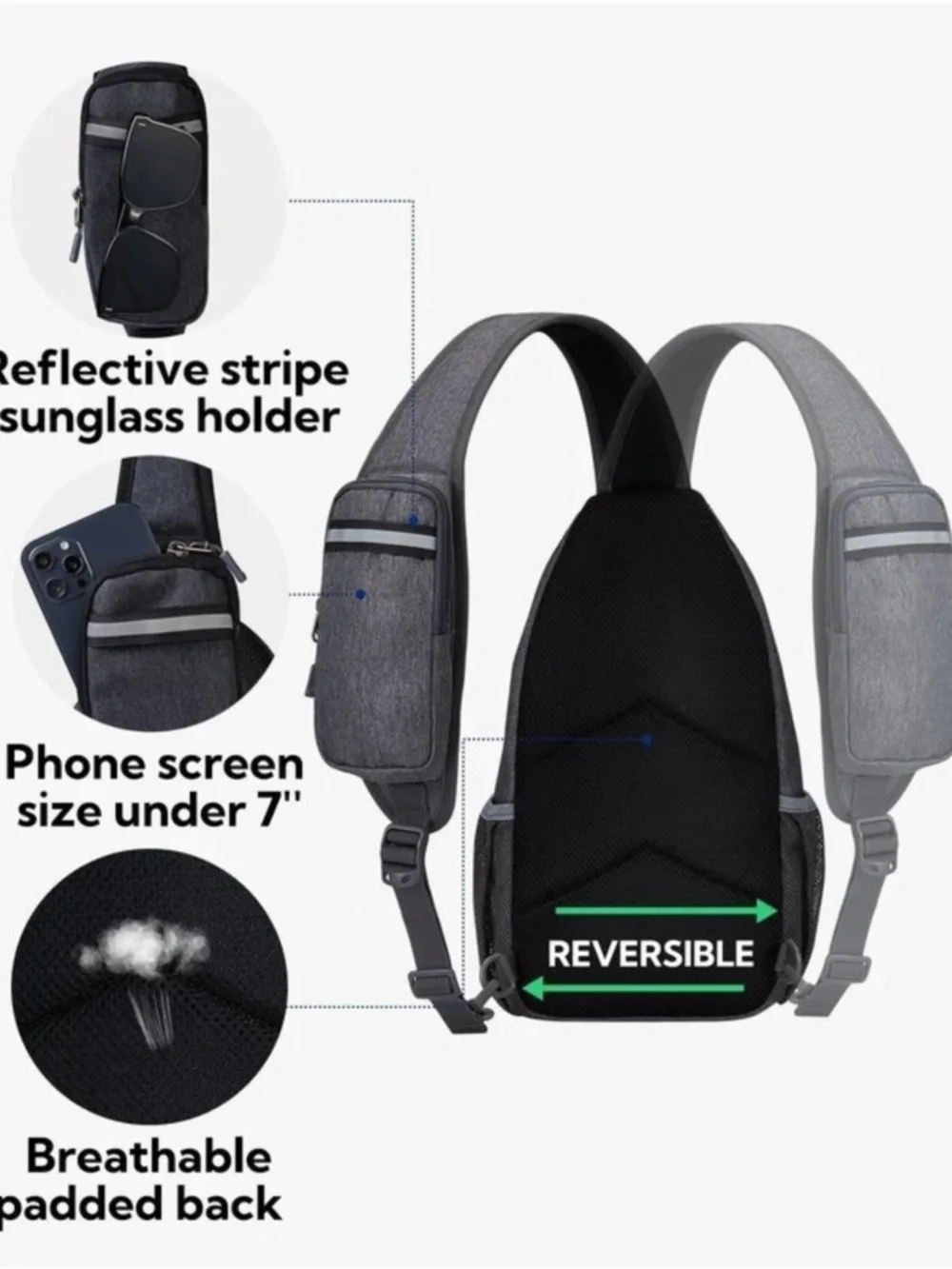 Waterfly Urban Elite 2.0 UltraLight Crossbody Bag